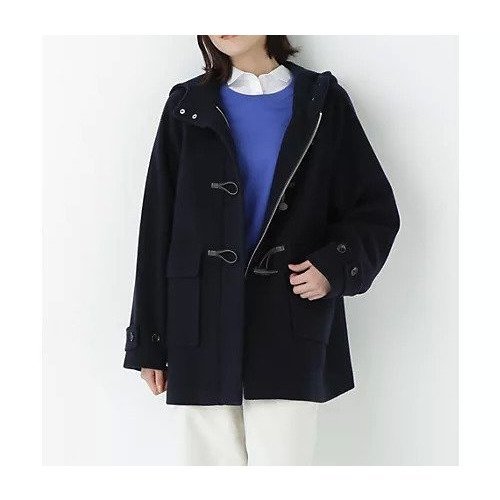 【ヒューマンウーマン/HUMAN WOMAN】のモッサミドルダッフルコート インテリア・キッズ・メンズ・レディースファッション・服の通販 founy(ファニー) https://founy.com/ ファッション Fashion レディースファッション Fashion for Women アウター Coat / Outerwear Collection コート・ロングコート・ピーコート Long Coats, Peacoats & More ダッフルコート Duffle Coats おすすめ Recommended / Our Picks スタンダード Standard, Basic ダッフルコート Duffle Coat, Toggle Coat トレンド Trend, Trending Now ボーダー Border, Stripe メルトン Melton, Heavy Wool 冬 Winter / This Winter 別注 Limited Edition, Custom Order |ID: prp329100004754018 ipo3291000000034386979