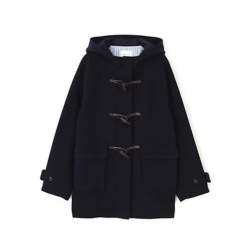 【ヒューマンウーマン/HUMAN WOMAN】のモッサミドルダッフルコート 人気、トレンドファッション・服の通販 founy(ファニー)  ファッション Fashion レディースファッション Fashion for Women アウター Coat / Outerwear Collection コート・ロングコート・ピーコート Long Coats, Peacoats & More ダッフルコート Duffle Coats おすすめ Recommended / Our Picks スタンダード Standard, Basic ダッフルコート Duffle Coat, Toggle Coat トレンド Trend, Trending Now ボーダー Border, Stripe メルトン Melton, Heavy Wool 冬 Winter / This Winter 別注 Limited Edition, Custom Order other-3|ID: prp329100004754018 ipo3291000000034386983