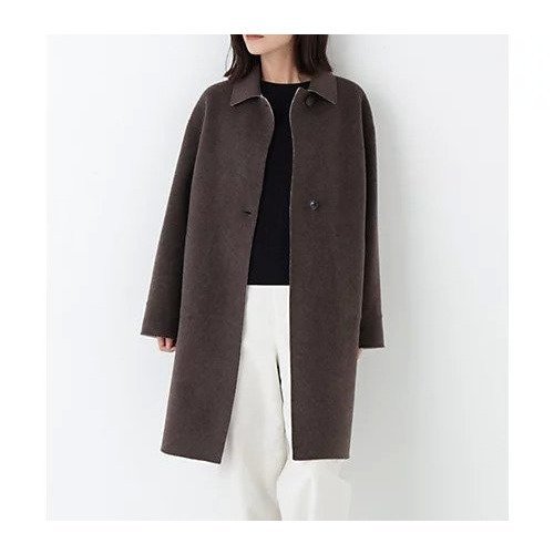 【ヒューマンウーマン/HUMAN WOMAN】のリバーシブルステンカラーリバーコート 人気、トレンドファッション・服の通販 founy(ファニー)  ファッション Fashion レディースファッション Fashion for Women アウター Coat / Outerwear Collection コート・ロングコート・ピーコート Long Coats, Peacoats & More おすすめ Recommended / Our Picks スタンダード Standard, Basic メルトン Melton, Heavy Wool リバーシブル Reversible, Two-Sided エレガント 上品 Elegant 定番 Standard, Basic Item 無地 Plain, Solid Color  other-1|ID: prp329100004754019 ipo3291000000034386984