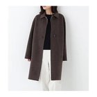 【ヒューマンウーマン/HUMAN WOMAN】のリバーシブルステンカラーリバーコート ブラウン×ベージュ|ID:prp329100004754019