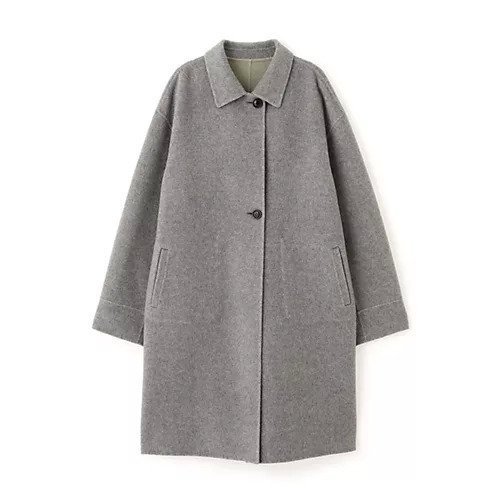 【ヒューマンウーマン/HUMAN WOMAN】のリバーシブルステンカラーリバーコート 人気、トレンドファッション・服の通販 founy(ファニー)  ファッション Fashion レディースファッション Fashion for Women アウター Coat / Outerwear Collection コート・ロングコート・ピーコート Long Coats, Peacoats & More おすすめ Recommended / Our Picks スタンダード Standard, Basic メルトン Melton, Heavy Wool リバーシブル Reversible, Two-Sided エレガント 上品 Elegant 定番 Standard, Basic Item 無地 Plain, Solid Color other-2|ID: prp329100004754019 ipo3291000000034386987