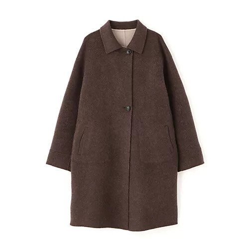 【ヒューマンウーマン/HUMAN WOMAN】のリバーシブルステンカラーリバーコート 人気、トレンドファッション・服の通販 founy(ファニー)  ファッション Fashion レディースファッション Fashion for Women アウター Coat / Outerwear Collection コート・ロングコート・ピーコート Long Coats, Peacoats & More おすすめ Recommended / Our Picks スタンダード Standard, Basic メルトン Melton, Heavy Wool リバーシブル Reversible, Two-Sided エレガント 上品 Elegant 定番 Standard, Basic Item 無地 Plain, Solid Color other-3|ID: prp329100004754019 ipo3291000000034386988