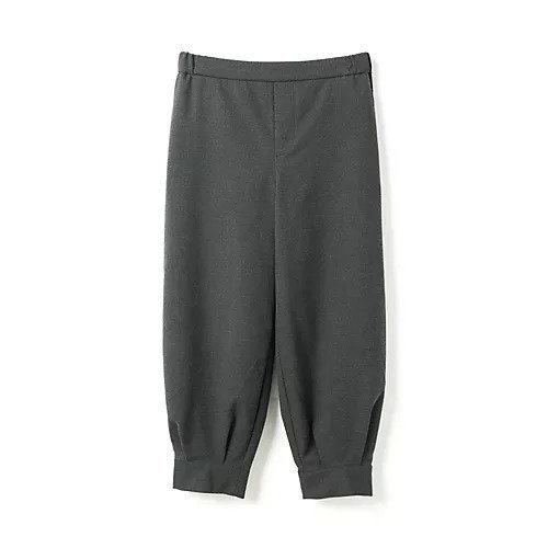 【ミズイロ インド/mizuiro ind】のタックヘムパンツ インテリア・キッズ・メンズ・レディースファッション・服の通販 founy(ファニー) 　ファッション　Fashion　レディースファッション　Fashion for Women　パンツ　Pants & Trousers　ストレッチ　Stretch, Stretchy Fabric　ボトム　Bottoms, Lower Wear　グレー|ID: prp329100004754094 ipo3291000000034387767