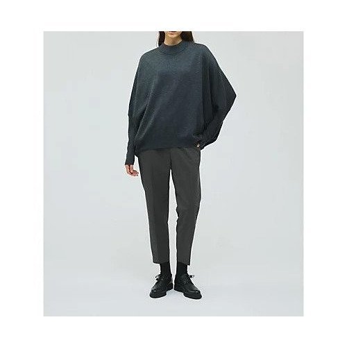 【ミズイロ インド/mizuiro ind】のT/Rセンタープレスパンツ インテリア・キッズ・メンズ・レディースファッション・服の通販 founy(ファニー) ファッション Fashion レディースファッション Fashion for Women パンツ Pants & Trousers ストレッチ Stretch, Stretchy Fabric センター Center, Center Line リラックス Relax, Relaxed Fit エレガント 上品 Elegant 定番 Standard, Basic Item チャコールグレー|ID: prp329100004754095 ipo3291000000034387780