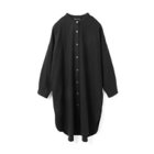 【ミズイロ インド/mizuiro ind】のスタンドカラーシャツワンピース 人気、トレンドファッション・服の通販 founy(ファニー) ファッション Fashion レディースファッション Fashion for Women ワンピース Dresses シャツワンピース / 1枚で着映えコーデ Shirt Dresses ストレッチ Stretch, Stretchy Fabric セットアップ Set-Up, Coordinated Outfit タートル Turtleneck, Turtle Collar フロント Front, Front Design ベーシック Basic, Essential thumbnail ブラック|ID: prp329100004754101 ipo3291000000034387809