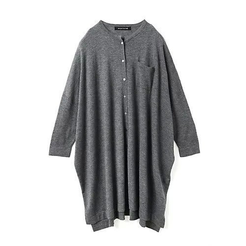 【ミズイロ インド/mizuiro ind】のハイゲージスタンドカラーワンピース 人気、トレンドファッション・服の通販 founy(ファニー) 　ファッション　Fashion　レディースファッション　Fashion for Women　ワンピース　Dresses　シンプル　Simple, Minimal　スタンド　Stand Collar, Upright Stand　スリット　Slit, Slit Detail　フロント　Front, Front Design　ベーシック　Basic, Essential　ポケット　Pocket, Pocket Detail　人気　Popular, Best Seller　今季　This Season, Current Season　再入荷　Restock / Back in Stock　other-2|ID: prp329100004754102 ipo3291000000034387832