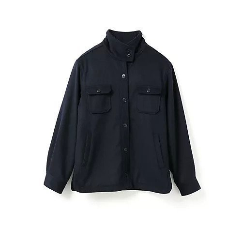 【ミズイロ インド/mizuiro ind】のバックボアシャツジャケット 人気、トレンドファッション・服の通販 founy(ファニー) 　ファッション　Fashion　レディースファッション　Fashion for Women　アウター　Coat / Outerwear Collection　レディースジャケット・軽アウター　Jackets　ショート　Short, Short Length　スリット　Slit, Slit Detail　ハイネック　High Neck, Mock Neck　フロント　Front, Front Design　ポケット　Pocket, Pocket Detail　other-2|ID: prp329100004754106 ipo3291000000034387855