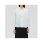 【ミズイロ インド/mizuiro ind】のワッシャーカラーシャツ 人気、トレンドファッション・服の通販 founy(ファニー) ファッション Fashion レディースファッション Fashion for Women トップス・カットソー Cut & Sew Tops シャツ・ブラウス・オフィスカジュアル Elegant Blouses & Button-Ups インナー Innerwear オケージョン Occasion Wear カーディガン Cardigan, Knitwear シンプル Simple, Minimal ベーシック Basic, Essential ワッシャー Washer, Crinkled Finish thumbnail オフホワイト|ID: prp329100004755370 ipo3291000000034396994