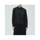 【ミズイロ インド/mizuiro ind】のフロッキードットプリントシャツ ブラック|ID: prp329100004755372 ipo3291000000035305324