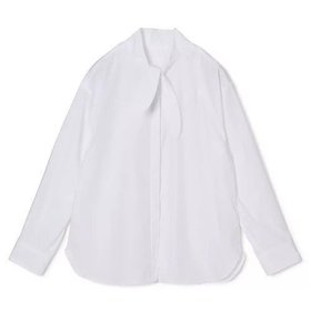 【マルティニーク/martinique】 ハイカウントTCブロードシャツ人気、トレンドファッション・服の通販 founy(ファニー) ファッション Fashion レディースファッション Fashion for Women トップス・カットソー Cut & Sew Tops シャツ・ブラウス・オフィスカジュアル Elegant Blouses & Button-Ups おすすめ Recommended / Our Picks スカーフ Scarf, Neckwear ブロード Broadcloth, Fine Cotton 今季 This Season, Current Season 洗える Machine Washable |ID:prp329100004755376