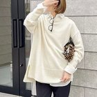 【ノーリーズ/NOLLEY'S】のウールナイロンロング丈プルオーバー オフホワイト|ID: prp329100004755400 ipo3291000000035311384