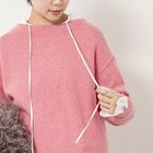 【ノーリーズ/NOLLEY'S】のウールナイロンロング丈プルオーバー ピンク|ID: prp329100004755400 ipo3291000000035311386