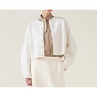 【マルティニーク/martinique】のダブルフェイスニットカーディガン ホワイト|ID: prp329100004755405 ipo3291000000036311264