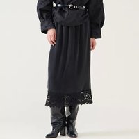 【マルティニーク/martinique】のキュプラリバーレーススカート(セットアップ可) 人気、トレンドファッション・服の通販 founy(ファニー) ファッション Fashion レディースファッション Fashion for Women セットアップ Matching Sets スカート・ミニ/ミディ/マキシ Skirts / Mini, Midi & Maxi Skirts おすすめ Recommended / Our Picks キュプラ Cupro, Eco Fabric ギャザー Gathered, Ruffled サテン Satin, Glossy Fabric シンプル Simple, Minimal セットアップ Set-Up, Coordinated Outfit フランス France, French レース Lace, Lace Fabric |ID:prp329100004755407