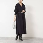 【ノーリーズソフィー/NOLLEY'S sophi】のウォッシャブルツイルロングシャツワンピース ネイビー|ID: prp329100004755424 ipo3291000000034397377