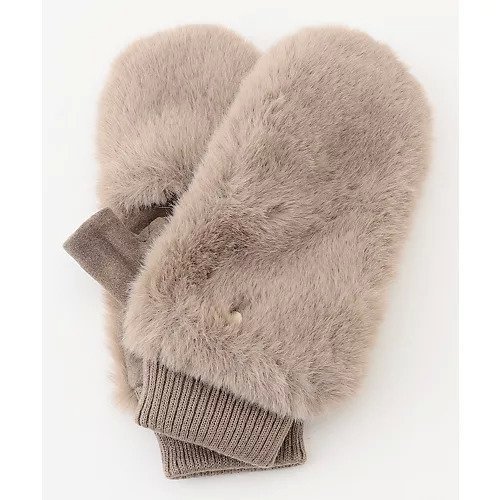 【エニー/ANY】のカバー付きファーグローブ インテリア・キッズ・メンズ・レディースファッション・服の通販 founy(ファニー) https://founy.com/ ファッション Fashion レディースファッション Fashion for Women フェイクファー Faux Fur, Imitation Fur エレガント 上品 Elegant 防寒 Cold Protection, Winter-Ready |ID: prp329100004755437 ipo3291000000034397451
