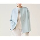 【マルティニーク/martinique】のノーカラーコート サックス|ID:prp329100004755461