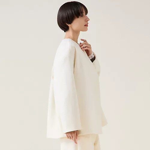 【マルティニーク/martinique】のノーカラーコート 人気、トレンドファッション・服の通販 founy(ファニー)  ファッション Fashion レディースファッション Fashion for Women アウター Coat / Outerwear Collection コート・ロングコート・ピーコート Long Coats, Peacoats & More イタリア Italy ジャカード/ジャガード Jacquard, Woven Pattern ストール Stole, Wrap センター Center, Center Line フロント Front, Front Design プリーツ Pleats, Pleated マフラー Scarf, Muffler モダン Modern, Contemporary おすすめ Recommended / Our Picks エレガント 上品 Elegant ホリデーシーズン Holiday Season other-2|ID: prp329100004755461 ipo3291000000034397660