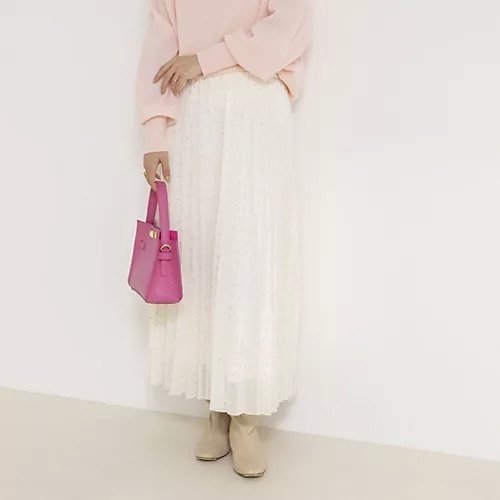 【ノーリーズ/NOLLEY'S】のウォッシャブルラメカットドビープリーツスカート インテリア・キッズ・メンズ・レディースファッション・服の通販 founy(ファニー) 　ファッション　Fashion　レディースファッション　Fashion for Women　スカート　Skirts　プリーツスカート / 上品フェミニンスタイル　Pleated Skirts　2025年　2025　2025-2026秋冬・A/W　Autumn/Winter 2025–26 AW25–26　プリーツ　Pleats, Pleated　キナリ|ID: prp329100004755528 ipo3291000000034398380