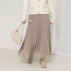 【ノーリーズ/NOLLEY'S】のウォッシャブルラメカットドビープリーツスカート ブラウン|ID: prp329100004755528 ipo3291000000034398381