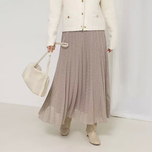 【ノーリーズ/NOLLEY'S】のウォッシャブルラメカットドビープリーツスカート インテリア・キッズ・メンズ・レディースファッション・服の通販 founy(ファニー) 　ファッション　Fashion　レディースファッション　Fashion for Women　スカート　Skirts　プリーツスカート / 上品フェミニンスタイル　Pleated Skirts　2025年　2025　2025-2026秋冬・A/W　Autumn/Winter 2025–26 AW25–26　プリーツ　Pleats, Pleated　ブラウン|ID: prp329100004755528 ipo3291000000034398381