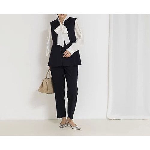 【ノーリーズ/NOLLEY'S】の《セットアップ対応》ウォッシャブルサージストレッチストレートパンツ 人気、トレンドファッション・服の通販 founy(ファニー)  ファッション Fashion レディースファッション Fashion for Women セットアップ Matching Sets レディースパンツ・ボトムス Pants & Trousers / Bottoms 2025年 2025 2025-2026秋冬・A/W Autumn/Winter 2025–26 AW25–26 ウォッシャブル Machine Washable ジャケット Jacket, Outerwear ストレッチ Stretch, Stretchy Fabric ストレート Straight, Straight Cut セットアップ Set-Up, Coordinated Outfit ビジネス 仕事 通勤 Business / Work / Commuting other-2|ID: prp329100004755530 ipo3291000000034398411