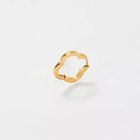 【フィービィー/phoebe】の【金属アレルギー対応】フラワーワンタッチフープピアス/サージカルステンレス(片耳) ゴールド|ID: prp329100004755539 ipo3291000000034398554