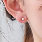 【フィービィー/phoebe】の【金属アレルギー対応】ムーンライトビジューセラミックピアス(片耳) ゴールド|ID: prp329100004755545 ipo3291000000034398589