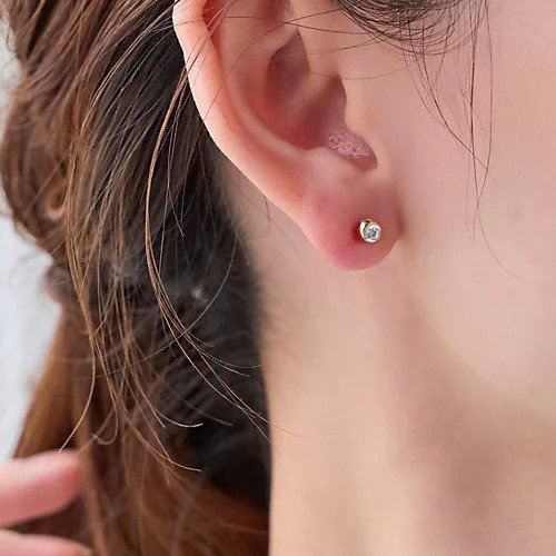 【フィービィー/phoebe】の【金属アレルギー対応】ムーンライトビジューセラミックピアス(片耳) 人気、トレンドファッション・服の通販 founy(ファニー)  ファッション Fashion レディースファッション Fashion for Women おすすめ Recommended / Our Picks シンプル Simple, Minimal モチーフ Motif, Design Theme 片耳 One-Ear, Single Earring other-2|ID: prp329100004755545 ipo3291000000034398591