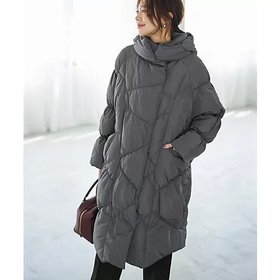 【スタイルデリ/STYLE DELI】 【LUXE】暖か軽量 機能中綿ギャザーロングコート人気、トレンドファッション・服の通販 founy(ファニー) ファッション Fashion レディースファッション Fashion for Women アウター Coat / Outerwear Collection コート・ロングコート・ピーコート Long Coats, Peacoats & More アクセサリー Fashion Accessories ギャザー Gathered, Ruffled クール Cool, Chic 軽量 Lightweight, Ultra Light シャイニー Shiny, Glossy Finish ジャケット Jacket, Outerwear スポーツ Sports, Activewear ダウン Down, Puffer ダブル Double, Double-Breasted 人気 Popular, Best Seller ハイネック High Neck, Mock Neck フォルム Silhouette, Form フロント Front, Front Design ブルゾン Blouson, Bomber Jacket ポケット Pocket, Pocket Detail ロング Long, Long-Length |ID:prp329100004755548