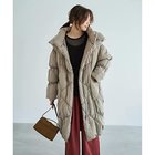 【スタイルデリ/STYLE DELI】の【LUXE】暖か軽量 機能中綿ギャザーロングコート サンドベージュ|ID:prp329100004755548