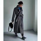 【スタイルデリ/STYLE DELI】の【LUXE】ロングレングスウールコート ダークグレー|ID:prp329100004755549