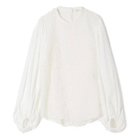 【エクラ/eclat】の【三尋木奈保さんコラボ】ボリューム袖ジャカードブラウス 人気、トレンドファッション・服の通販 founy(ファニー) ファッション Fashion レディースファッション Fashion for Women トップス・カットソー Cut & Sew Tops シャツ・ブラウス・オフィスカジュアル Elegant Blouses & Button-Ups コラボ Collaboration, Collab コンパクト Compact, Small Size ジャカード/ジャガード Jacquard, Woven Pattern フォルム Silhouette, Form リュクス Luxury, Elegant, High-End, Chic エレガント 上品 Elegant 別注 Limited Edition, Custom Order 洗える Machine Washable thumbnail ホワイト|ID: prp329100004756500 ipo3291000000034408121