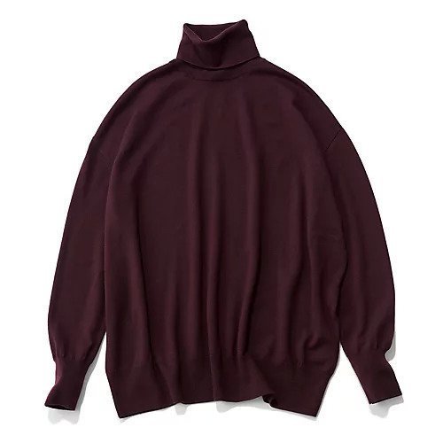 【サクラ/SACRA】のエクストラファインメリノタートルニット インテリア・キッズ・メンズ・レディースファッション・服の通販 founy(ファニー)  ファッション Fashion レディースファッション Fashion for Women トップス・カットソー Cut & Sew Tops ニット Knit Tops & Sweaters なめらか Smooth, Silky Texture シンプル Simple, Minimal 冬 Winter / This Winter バーガンディ|ID: prp329100004756502 ipo3291000000034408136