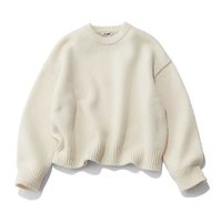 【スローン/SLOANE】の【Marisol別注】ファインウールクルーネックニット 人気、トレンドファッション・服の通販 founy(ファニー) ファッション Fashion レディースファッション Fashion for Women トップス・カットソー Cut & Sew Tops ニット Knit Tops & Sweaters ボトム Bottoms, Lower Wear 人気 Popular, Best Seller 別注 Limited Edition, Custom Order |ID:prp329100004756505