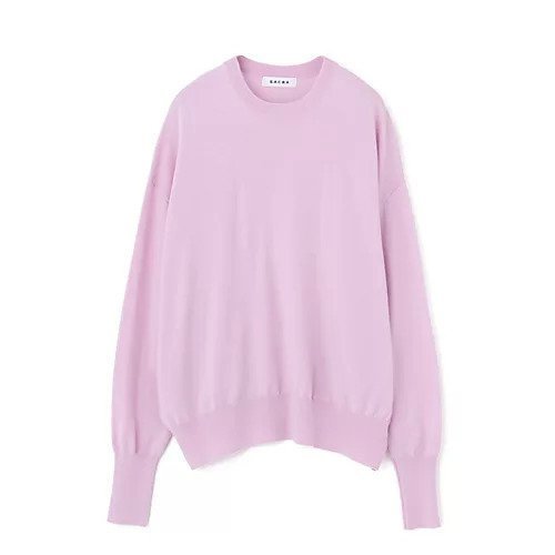 【サクラ/SACRA】のカラーウールニット インテリア・キッズ・メンズ・レディースファッション・服の通販 founy(ファニー)  ファッション Fashion レディースファッション Fashion for Women トップス・カットソー Cut & Sew Tops ニット Knit Tops & Sweaters なめらか Smooth, Silky Texture エレガント 上品 Elegant 冬 Winter / This Winter 軽量 Lightweight, Ultra Light ライトピンク|ID: prp329100004756507 ipo3291000000034408174