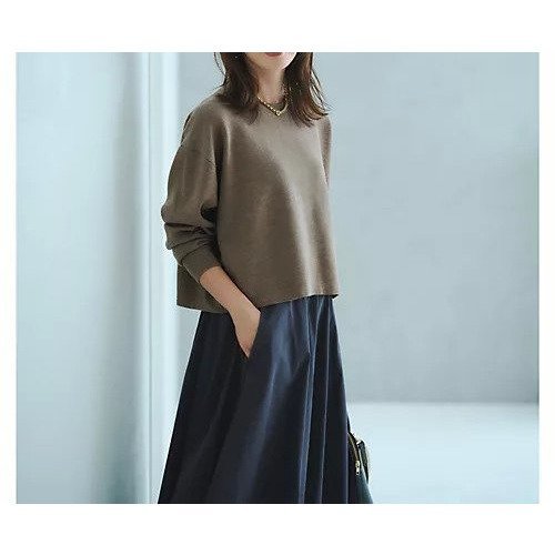 【プルミエ アロンディスモン/1er Arrondissement】の【Marisol別注】ボックスショートニットプルオーバー 人気、トレンドファッション・服の通販 founy(ファニー)  ファッション Fashion レディースファッション Fashion for Women トップス・カットソー Cut & Sew Tops ニット Knit Tops & Sweaters カジュアルプルオーバー・ニットトップス Pullovers & Knit Tops / Casual Pullovers ショート Short, Short Length スウェット / スエット Sweatshirt, Sweatwear 今季 This Season, Current Season 別注 Limited Edition, Custom Order other-2|ID: prp329100004756509 ipo3291000000034408187