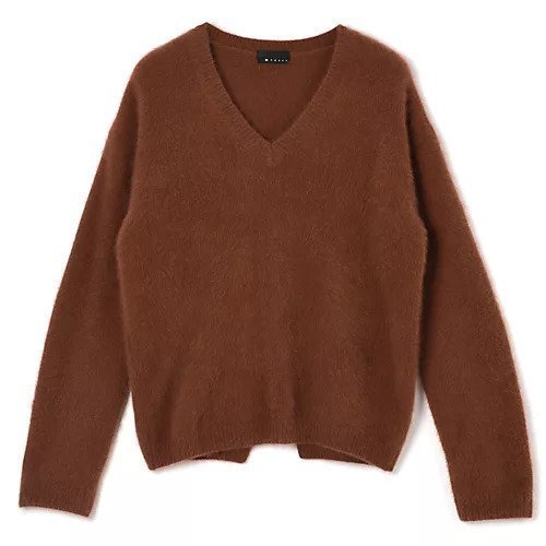 【エムセブンデイズ/M7days】の【辻 直子さんコラボ】 フォックスカシミアVネックニット インテリア・キッズ・メンズ・レディースファッション・服の通販 founy(ファニー)  ファッション Fashion レディースファッション Fashion for Women トップス・カットソー Cut & Sew Tops ニット Knit Tops & Sweaters Vネックトップス V-Neck Tops / V-Cut Neckline Shirts コラボ Collaboration, Collab スリット Slit, Slit Detail センター Center, Center Line 定番 Standard, Basic Item フォックス Fox, Fox Fur ベーシック Basic, Essential ミックス Mix, Mixed Style 冬 Winter / This Winter キャメル|ID: prp329100004756514 ipo3291000000034408208