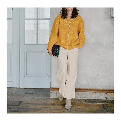 【スアデオ/suadeo】のふわ軽カラーミックスニット 人気、トレンドファッション・服の通販 founy(ファニー) 　ファッション　Fashion　レディースファッション　Fashion for Women　トップス・カットソー　Cut & Sew Tops　ニット　Knit Tops & Sweaters　ミックス　Mix, Mixed Style　レトロ　Retro, Vintage Style　other-2|ID: prp329100004756517 ipo3291000000034408225