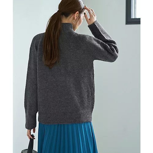 【スタイルデリ/STYLE DELI】のヤク風タートルネックニットトップス 人気、トレンドファッション・服の通販 founy(ファニー)  ファッション Fashion レディースファッション Fashion for Women トップス・カットソー Cut & Sew Tops ニット Knit Tops & Sweaters タートルネック・ハイネックトップス Turtlenecks & High-Neck Tops フォルム Silhouette, Form other-3|ID: prp329100004756521 ipo3291000000034408258