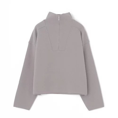 【エクラ/eclat】のミラノリブプルオーバー 人気、トレンドファッション・服の通販 founy(ファニー) 　ファッション　Fashion　レディースファッション　Fashion for Women　トップス・カットソー　Cut & Sew Tops　カジュアルプルオーバー・ニットトップス　Pullovers & Knit Tops / Casual Pullovers　ジップ　Zip, Zipper　ハイネック　High Neck, Mock Neck　ミラノリブ　Milano Rib, Milano Stitch　ワイド　Wide, Wide Fit　エレガント 上品　Elegant　別注　Limited Edition, Custom Order　 other-1|ID: prp329100004756525 ipo3291000000035437784