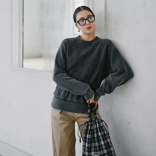 【シンゾーン/Shinzone】の【HPS別注】COMMON SWEAT VINTAGE 人気、トレンドファッション・服の通販 founy(ファニー)  ファッション Fashion レディースファッション Fashion for Women トップス・カットソー Cut & Sew Tops レディースパーカー・カジュアルフーディー Casual Hoodies & Sweatshirts スウェット・クルーネックトップス Sweatshirts & Crewnecks / Relaxed Fit Sweat Tops スウェット / スエット Sweatshirt, Sweatwear ネックレス Necklace, Pendant Necklace パール Pearl, Pearl Accent ヴィンテージ Vintage Style 人気 Popular, Best Seller 別注 Limited Edition, Custom Order 定番 Standard, Basic Item 洗える Machine Washable other-3|ID: prp329100004756528 ipo3291000000034408309