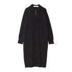 【ルームエイト/Room no.8】のパールボタンニットワンピース ブラック|ID: prp329100004756541 ipo3291000000034408431