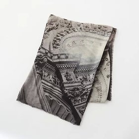 【ファリエロ サルティ/FALIERO SARTI】のウールカシミヤストール 人気、トレンドファッション・服の通販 founy(ファニー) ファッション Fashion レディースファッション Fashion for Women なめらか Smooth, Silky Texture ストール Stole, Wrap プリント Print, Printed Pattern 人気 Popular, Best Seller 冬 Winter / This Winter |ID:prp329100004756551