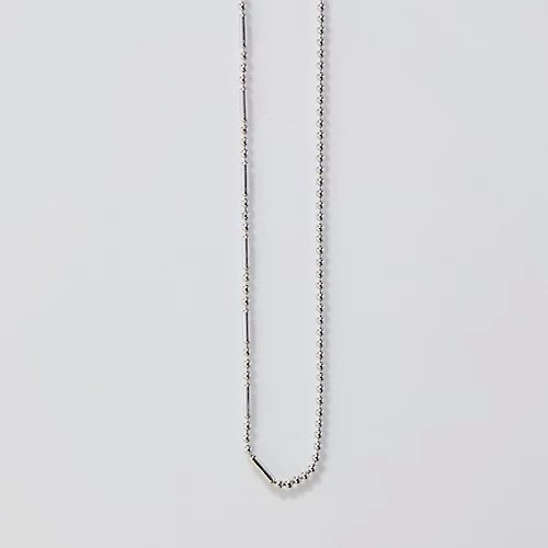 【フィービィー/phoebe】の【金属アレルギー対応】デザインボールチェーンネックレス インテリア・キッズ・メンズ・レディースファッション・服の通販 founy(ファニー) ファッション Fashion レディースファッション Fashion for Women ジュエリー Jewelry ネックレス Necklaces & Pendants アクセサリー Fashion Accessories シンプル Simple, Minimal チェーン Chain, Chain Strap ネックレス Necklace, Pendant Necklace ミックス Mix, Mixed Style シルバー|ID: prp329100004756556 ipo3291000000034408583