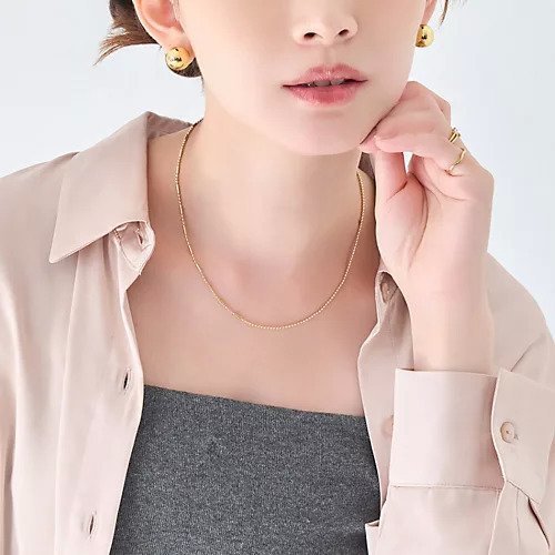 【フィービィー/phoebe】の【金属アレルギー対応】デザインボールチェーンネックレス 人気、トレンドファッション・服の通販 founy(ファニー) ファッション Fashion レディースファッション Fashion for Women ジュエリー Jewelry ネックレス Necklaces & Pendants アクセサリー Fashion Accessories シンプル Simple, Minimal チェーン Chain, Chain Strap ネックレス Necklace, Pendant Necklace ミックス Mix, Mixed Style other-2|ID: prp329100004756556 ipo3291000000034408586