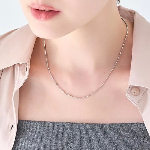 【フィービィー/phoebe】の【金属アレルギー対応】デザインボールチェーンネックレス 人気、トレンドファッション・服の通販 founy(ファニー) ファッション Fashion レディースファッション Fashion for Women ジュエリー Jewelry ネックレス Necklaces & Pendants アクセサリー Fashion Accessories シンプル Simple, Minimal チェーン Chain, Chain Strap ネックレス Necklace, Pendant Necklace ミックス Mix, Mixed Style other-3|ID: prp329100004756556 ipo3291000000034408588