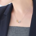 【フィービィー/phoebe】の【金属アレルギー対応】ミックスループメタルネックレス シルバー|ID: prp329100004756561 ipo3291000000034408618