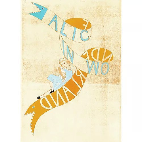 【山本容子作/Yamamoto Yoko / GOODS】の『Alice』銅版画 手彩色 インテリア・キッズ・メンズ・レディースファッション・服の通販 founy(ファニー)  雑誌掲載アイテム Magazine Picks & Fashion Features ファッション雑誌 Fashion Magazines エクラ eclat コレクション Collection, Seasonal Line 12月号 December Issue 雑誌 Magazine, Fashion Magazine リボン Ribbon, Bow -|ID: prp329100004756584 ipo3291000000034408772