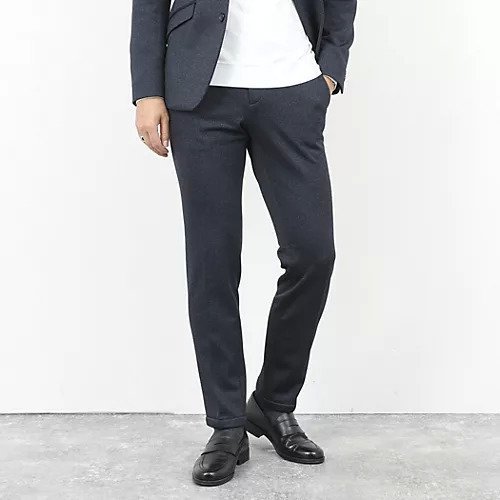 【シュテットシュタイン/Stutostein / MEN】の《ビジカジ/セットアップ対応》CORDURA 裏起毛ストレッチパンツ 25AW インテリア・キッズ・メンズ・レディースファッション・服の通販 founy(ファニー) 　ファッション　Fashion　メンズファッション　Fashion for Men　ボトムス　Bottoms　2025年　2025　2025-2026秋冬・A/W　Autumn/Winter 2025–26 AW25–26　ゴルフ　Golf　ジャケット　Jacket, Outerwear　ストレッチ　Stretch, Stretchy Fabric　スリム　Slim, Slim Fit　セットアップ　Set-Up, Coordinated Outfit　ビジネス 仕事 通勤　Business / Work / Commuting　プリント　Print, Printed Pattern　モザイク　Mosaic, Geometric Pattern　無地　Plain, Solid Color　ネイビー|ID: prp329100004756628 ipo3291000000034409023